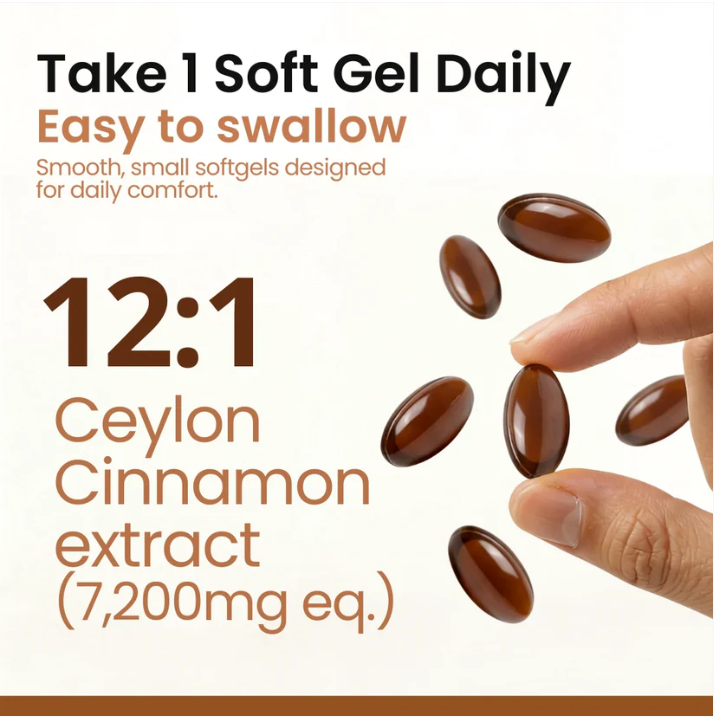 Ceylon Cinnamon with MCT Oil – Blood Sugar Support